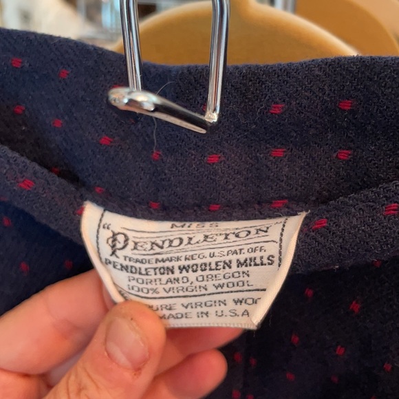 Vintage high waist Pendleton wool trousers - Picture 4 of 4